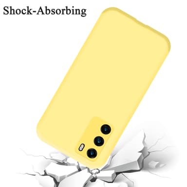 Huawei P40 Suojakuori Kotelo Case (Keltainen)