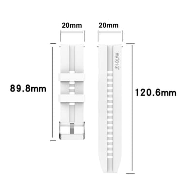 Kellon ranneke 20mm Galaxy Watch 42mm/S2 Classic/Sport