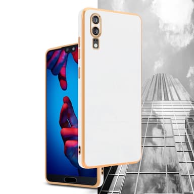 Huawei P20 Suojakuori Case Cover (Valkoinen)