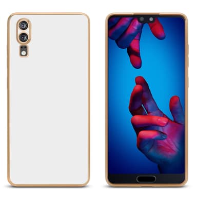 Huawei P20 Suojakuori Case Cover (Valkoinen)