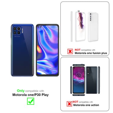 Motorola ONE / P30 PLAY Suojakuori Universaali (Musta)