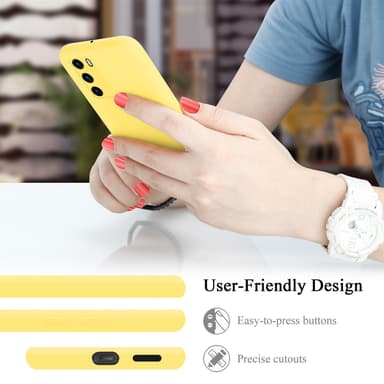 Huawei P40 Suojakuori Kotelo Case (Keltainen)