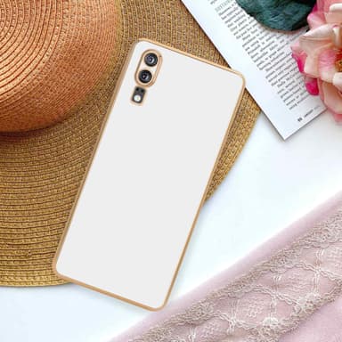 Huawei P20 Suojakuori Case Cover (Valkoinen)
