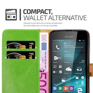 Nokia Lumia 550 Suojakuori Lompakkokotelo Case Cover
