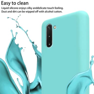 Suojakuori Samsung Galaxy NOTE 10 Kotelo (Turkoosi)