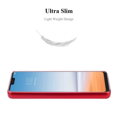 LG G7 ThinQ / FIT / ONE Suojakuori Kotelo (Punainen)