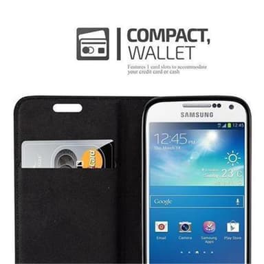 Samsung Galaxy S4 MINI Suojakuori Lompakkokotelo