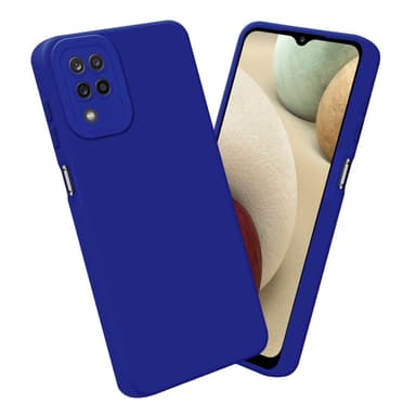 Samsung Galaxy A12 / M12 Suojakuori Kotelo (Sininen)