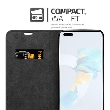 Huawei MATE 40 PRO Suojakuori Lompakkokotelo (Punainen)