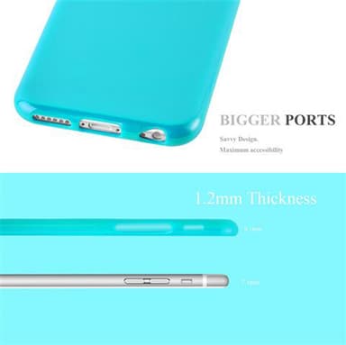 iPhone 6 / 6S Suojakuori Kotelo (Sininen)