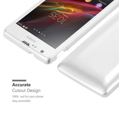 Sony Xperia SP Suojakuori Kotelo (Hopea)