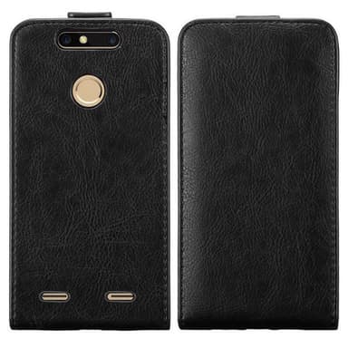ZTE Blade V8 MINI Suojakuori Lompakkokotelo (Musta)