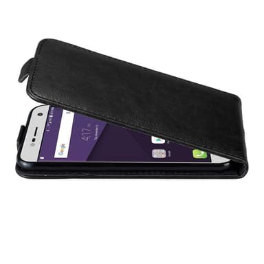 ZTE Blade V8 MINI Suojakuori Lompakkokotelo (Musta)