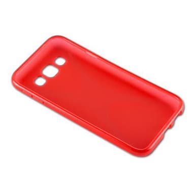 Samsung Galaxy E5 Suojakuori Cover (Punainen)