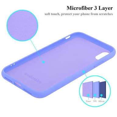iPhone XR Suojakuori Kotelo Case (Violetti)