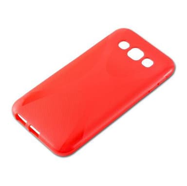 Samsung Galaxy E5 Suojakuori Cover (Punainen)