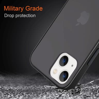 iPhone 14 PLUS Suojakuori Kotelo (Läpinäkyvä)