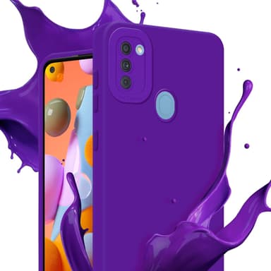 Samsung Galaxy A11 / M11 Suojakuori Kotelo (Violetti)
