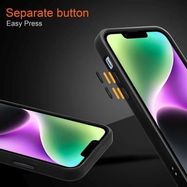 iPhone 14 PLUS Suojakuori Kotelo (Läpinäkyvä)