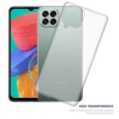 Samsung Galaxy M33 5G Suojakuori Kotelo (Läpinäkyvä)
