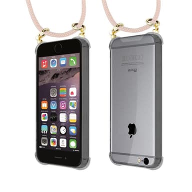 iPhone 6 / 6S Suojakuori Kotelo (Vaaleanpunainen)