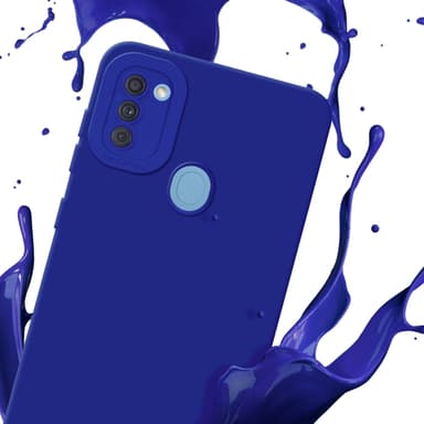 Samsung Galaxy A11 / M11 Suojakuori Kotelo (Sininen)