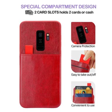 Suojakuori Samsung Galaxy S9 PLUS Kotelo (Punainen)