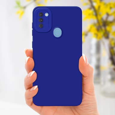 Samsung Galaxy A11 / M11 Suojakuori Kotelo (Sininen)