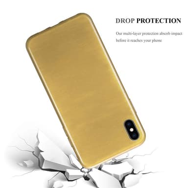 iPhone XS MAX Suojakuori Kotelo (kulta)