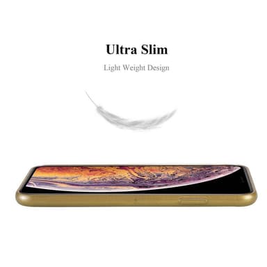 iPhone XS MAX Suojakuori Kotelo (kulta)