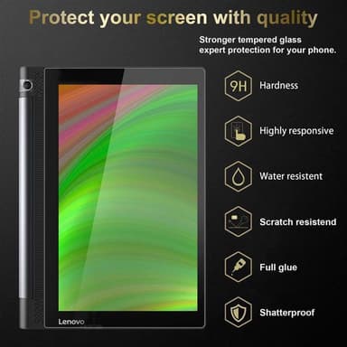 Lenovo Yoga Tab 3 10 (10.1 Zoll) 3x Suojakalvo