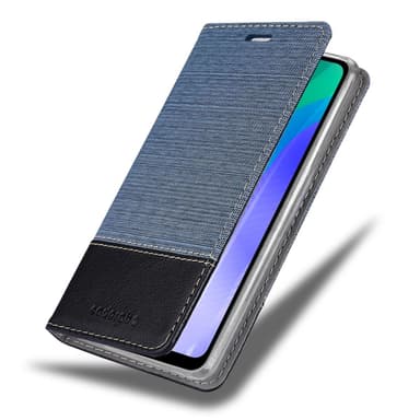 Huawei Y6P Suojakuori Lompakkokotelo (Sininen)