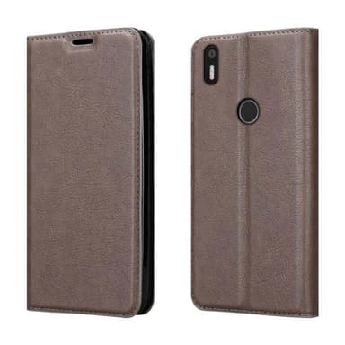 BQ Aquaris X5 PLUS Suojakuori Lompakkokotelo (Ruskea)
