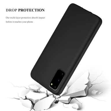 Samsung Galaxy S20 Suojakuori Kotelo (Musta)