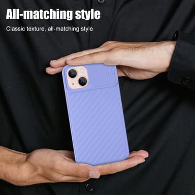 iPhone 13 Case Suojakuori Cover (Violetti)