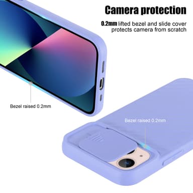 iPhone 13 Case Suojakuori Cover (Violetti)