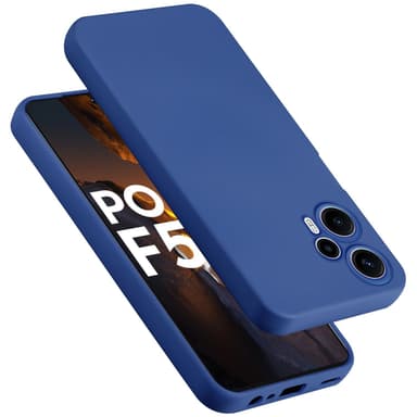 Xiaomi Poco F5 Suojakuori Kotelo Case (Sininen)