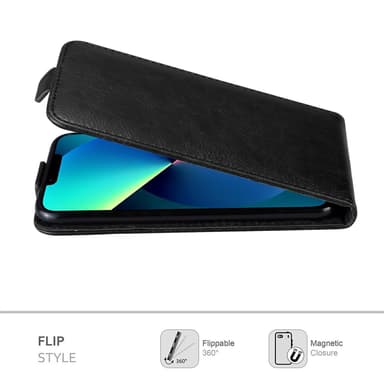 iPhone 13 PRO MAX Suojakuori Case Cover (Musta)
