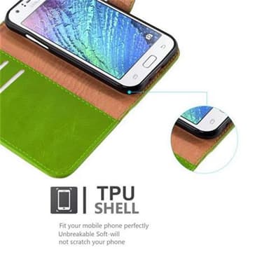 Samsung Galaxy J1 2015 Suojakuori Lompakkokotelo