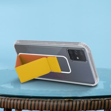Samsung Galaxy A71 4G Suojakuori Kotelo (Keltainen)