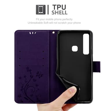 Samsung Galaxy A9 2018 Suojakuori Lompakkokotelo