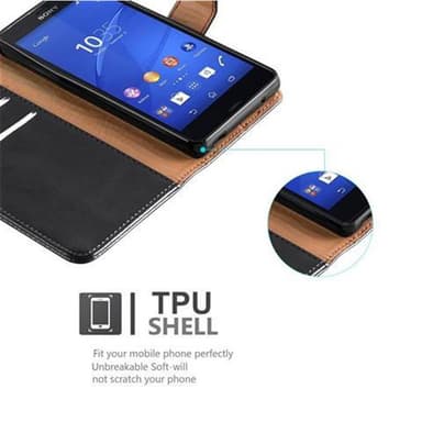 Sony Xperia Z3 COMPACT Suojakuori Lompakkokotelo