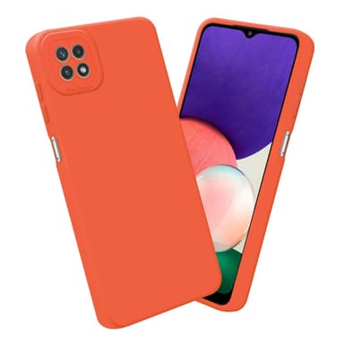 Samsung Galaxy A22 5G Suojakuori Kotelo (Oranssi)