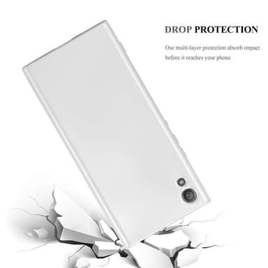 Sony Xperia XA1 Suojakuori Kotelo (Hopea)
