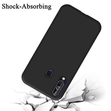 Samsung Galaxy A60 / M40 Suojakuori Kotelo (Musta)