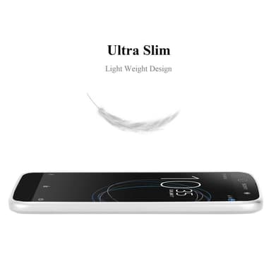 Sony Xperia XA1 Suojakuori Kotelo (Hopea)