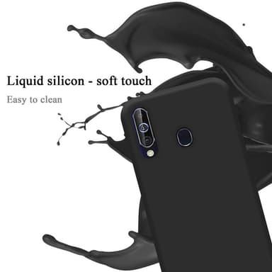 Samsung Galaxy A60 / M40 Suojakuori Kotelo (Musta)