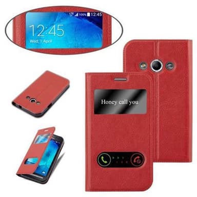 Lompakkokotelo Samsung Galaxy XCover 3 Case (Punainen)