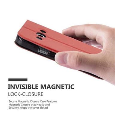 Lompakkokotelo Samsung Galaxy XCover 3 Case (Punainen)
