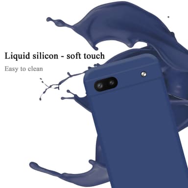 Google PIXEL 6A Suojakuori Kotelo Case (Sininen)